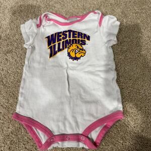 Russell Athletic Western Illinois University WIU Leathernecks Bodysuit 24 Months